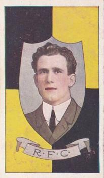 1914 Sniders & Abrahams Australian Footballers Shield (Series I) #NNO Hugh James Front